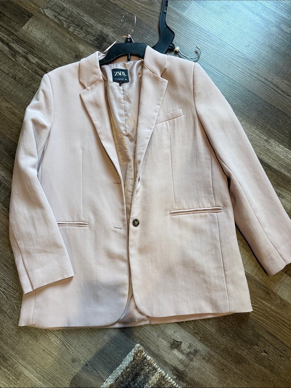 Zara Pale Pink Blazer